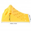 Trailer Accessories Tra Tire Stopper Heavy Duty Wheel Chocks Yellow Stop For Rvs Cars Trucks Tras Cara S