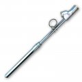 Haltec Ga-155s-rcl-hd Recalibratable Dual Foot Truck Service Straight On And 30 Degree Angled Chrome Tire Air Gauge Measures