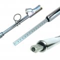 Haltec Ga-155s-rcl-hd Recalibratable Dual Foot Truck Service Straight On And 30 Degree Angled Chrome Tire Air Gauge Measures
