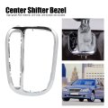 Silver Center Shifter Trim Bezel For Cclass W203 Stylish Abs Material Easy Install
