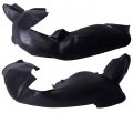 Bapmic Front Left And Right Side Splash Shield Fender Liner Set Of 2 Fit For Volkswagen Jetta 2011-2014