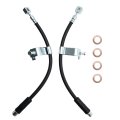 Front Right H620475 And Left Side H620474 Brake Hydraulic Hoses For Chevy Malibu 2004 2012 Pontiac G6 2005 2010 G8 2008 Saturn 