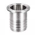 Uxcell Clamp Hose Adapter 1 988 Inch Flange To 1-1 2 Barb Fitting Pcs