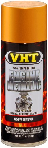 Vht Sp404 Engine Metallic Gold Flake Paint Can 11 Oz