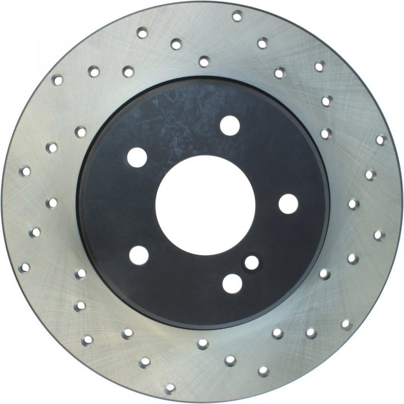 Rear Left Driver Side Disc Brake Rotor Sport Cross-drilled For Mercedes-benz Slk280 2006 2007 2008