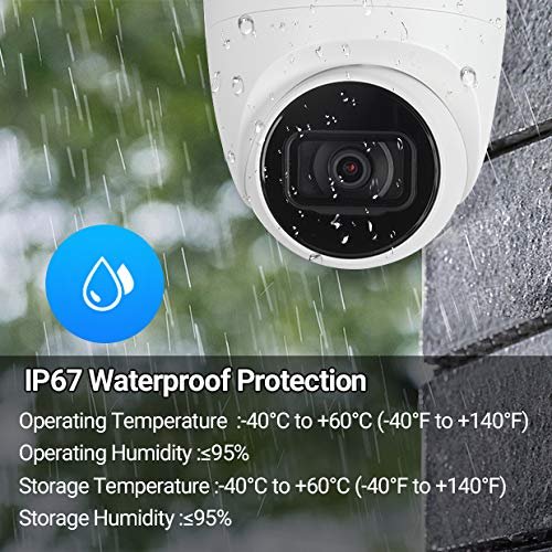Loryta 4mp 1 2 9 Cmos Starlight Poe Ir Turret Ip Camera Wdr Ip67 Weatherproof Support Ivs Smd Plus Built-in Mic High Image