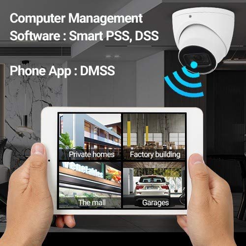 Loryta 4mp 1 2 9 Cmos Starlight Poe Ir Turret Ip Camera Wdr Ip67 Weatherproof Support Ivs Smd Plus Built-in Mic High Image