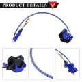 Pro Bat Rear Brake Master Cylinder Caliper Assembly Red And Black Blue