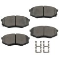 Front Disc Brake Pads Kit D1447-8615 For 2010-2012 Hyundai Tucson 2011 Kia Sportage 4pcs 