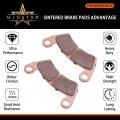 Sintered Brake Pad Front Rear For Polaris Rzr 900 1000 4 Xp Rs1 Ranger 570 700 800 Ev Crew Diesel 6x6 Replace Fa656