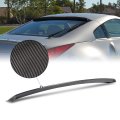 Auto Dynasty Rear Window Roof Spoiler Compatible With Nissan 350z Coupe 2003-2008 Glossy Black Carbon Fiber