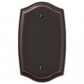 Amerelle Sonoma Aged Bronze Steel 1 Blank Wallplate 
