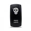 Ch4x4 Rocker Switch Pirate Lights Symbol 6 Red Led