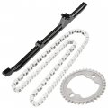 Caltric Camshaft Cam Timing Chain Sprocket Gear Guide Rail Compatible With Honda Trx300x 2x4 2009