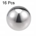 Uxcell 32mm 1 26 Dia 304 Stainless Steel Hollow Ball For Home Garden Decoration 16pcs