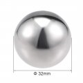 Uxcell 32mm 1 26 Dia 304 Stainless Steel Hollow Ball For Home Garden Decoration 16pcs