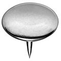 Ook 122670 Nickel Thumb Tack 