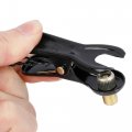Uxcell Black Metal Pump Inflator Clip Valve Adapter Clamp For Bike Bicycle