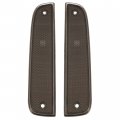 Hecasa Front Corner Bumper Signal Lights Caps Lens Compatible With 1997-2001 Jeep Cherokee Xj Pair Smoke