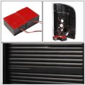 Auto Dynasty C-shape Led Tail Lights Brake Lamps Compatible With Chevy Silverado 07-14 Driver And Passenger Side Black Housing