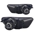 Clear Lens Fog Light Lamps Dodge Grand Caravan 2011-2016 W Wiring Kit Pair Bumper