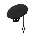 Rear Tow Hook Cover For Jeep Cherokee 2014 2015 2016 2017 Latitude Limited North Sport Black Teo Abs Plastic Replaces Ch1129100 