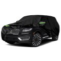 Waterproof All Weather Car Cover For 2007 2026 Lincoln Mkx Nautilus 6 Layers With Cotton Liner Zipper Door And Windproof Bands 