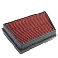 Auto Dynasty High Flow Engine Air Panel Filter Drop-in Reusable Washable For Range Rover Evoque Lr2 Discovery Sport Red 