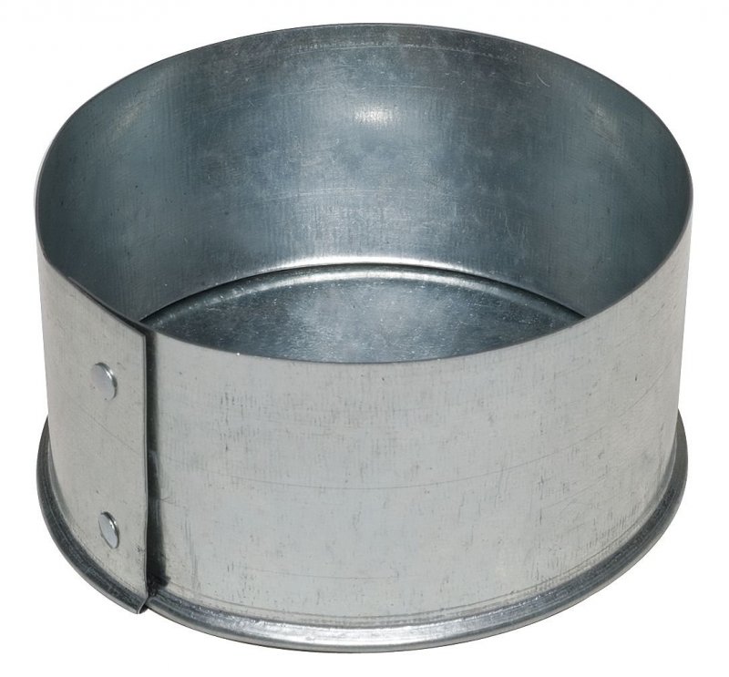 12 End Cap Round Duct Fitting 24 Ga