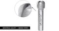 Timberline 1702 Carbide Tipped Bowl Tray 4 R X 1-1 8 D 5 Ch 1 2 Inch Shk Router Bit