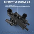 Jdmspeed Thermostat Housing Kit Assembly Compatible With Chrysler 200 2011-2014 Sebring 2008-2010 Dodge Avenger 2008-2014