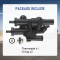 Jdmspeed Thermostat Housing Kit Assembly Compatible With Chrysler 200 2011-2014 Sebring 2008-2010 Dodge Avenger 2008-2014