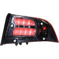 Tail Light Assembly Driver Side For 2004 2005 2006 Acura Tl Fits Ac2818104 And 33551-sep-a01 Halogen Waterproof Standard Style 