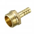 Uxcell Brass Barb Hose Fitting Connector Adapter 8 5mm Barbed X G1 2 Male Pipe