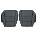 Front Driver And Passenger Bottom Replacement Leather Seat Covers Black For Lexus Gs200t Gs300 Gs350 Gs450h 2013 2014 2015 2016 