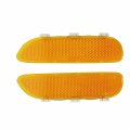 Kyyet Amber Lens Bumper Side Marker Reflector For 2000 2001 2002 2003 Bmw E46 2d Coupe 2004 2005 2006 M3 