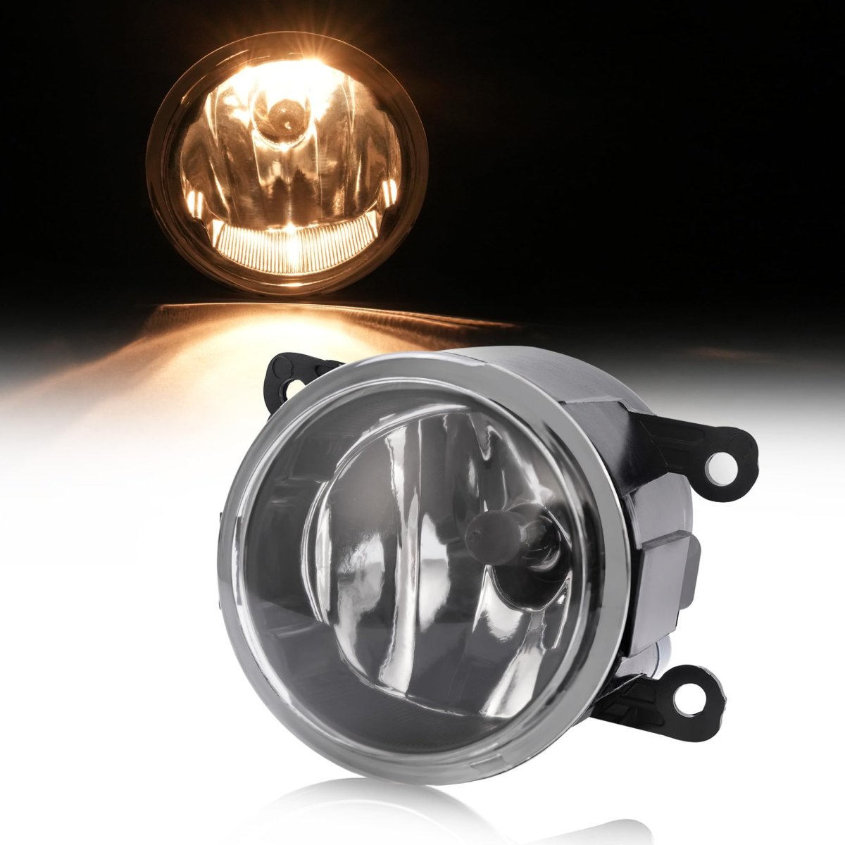 Fog Light Assembly With Bulb For Ram 2500 3500 4500 5500 Promaster Jeep Renegade Cherokee Compass Fiat 500 500l 500x
