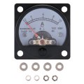 Baomain Ammeter Ac 0-10a Round Analog Panel Meter Class 2 5 Accuracy Black So-45