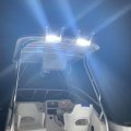 Nilight Marine Led Pods Navigation Lights 2pcs 72w White Flood Beam Ponton Boat Deck Dock For Night Fishing T-top Stern Yacht 