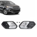 Munirater Front Left And Right Side Fog Lights Assembly With Cover Replacement For Escape 2017-2019 