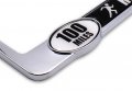 Ultra Marathon 100 Miles Runners License Plate Frame
