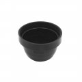 2pcs 75mm Black Rubber Waterproof Car Led Headlight Dust Cover Seal Cap Housing