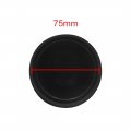 2pcs 75mm Black Rubber Waterproof Car Led Headlight Dust Cover Seal Cap Housing
