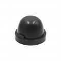 2pcs 75mm Black Rubber Waterproof Car Led Headlight Dust Cover Seal Cap Housing