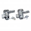 Pair Door Lock Cylinders With Keys For Gmc Canyon Chevrolet Colorado Hummer H3 H3t 89022371 19121155