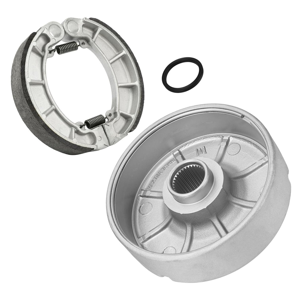 Rear Brake Drum Hub Shoes For Honda Rancher 420 Trx420 2007-2013