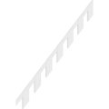 Ekena Millwork Denp07pl1112fay02 Pvc Dentil Trim White 
