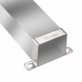 Uxcell U Shaped Connector Bracket 58 X 62mm 304 Stainless Steel For Door Closed Bar Holder Strut Channel 8pcs
