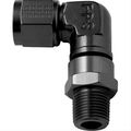 Fragola Aluminum 90 Degree A-n Female Swivel X Male Metric Adapter -6 M18 1 5 Black 