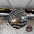 Tricktoppers Trailer Hitch Cover Plug For 2 Inch Receivers Class 3 4 5 With 1 Pin Offset And Hole Made Usa Printed High
